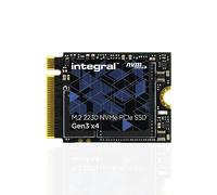 Integral 512GB M.2 NVMe 2230 PCIe Gen3 x4 SSD - READ speed up to 3400MB/s, WRITE speed up to 3000MB/s - Internal Solid State Drive. Valve Steam Deck, Microsoft Surface Pro, PC & laptop compatible, New
