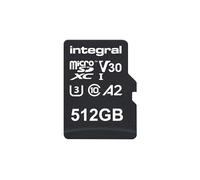 Integral 512GB microSD Card Premium High Speed 4K Video Memory Card - up to 100MB/s Read and 50MB/s Write, UHS-I, U3, Class 10, A1 App Performance - for smartphones, tablets, drones, game consoles