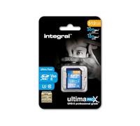Integral 512GB UHS-II SD Card V60 Up to 300MBs Read and 150MBs Write Speed 1733X SDXC Professional High Speed Memory Card