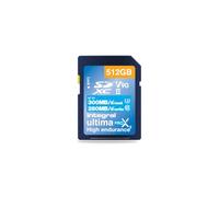 Integral 512GB UHS-II SD Card V90 Up to 300MB/s Read and 280MB/s Write 1866X SDHC Professional High-Speed Memory Card