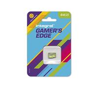 Integral 64GB Gamer's Edge Micro SD Card for the Nintendo Switch Load and Save Games Fast, Store Games, DLC & Save Data, Built for the Nintendo Switch, Switch Lite & Switch OLED To Give You The Edge