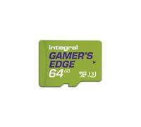 Integral 64GB Gamer's Edge Micro SD Card for the Nintendo Switch Load and Save Games Fast, Store Games, DLC & Save Data, Built for the Nintendo Switch, Switch Lite & Switch OLED To Give You The Edge