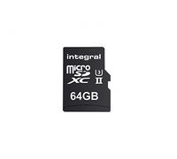 Integral 64GB UHS II microSD Card V60 Up to 280MBs Read and 100MBs Write Speed microSDXC Professional High Speed uhs ii Memory Card