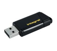 Integral - INFD64GBPULSEYL - Pulse Usb 2.0 Flash Drive, 64gb Yellow