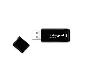 Integral 64GB USB3.0 Memory Flash Drive (Memory Stick) Black
