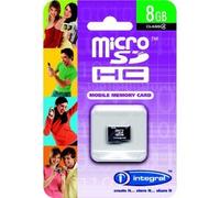 Integral 8gb Microsd + Sd Adapter INMSDH8G4V2