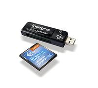 Integral Cfast 2.0 Super Speed USB 3.0 Memory Card Reader Adapter - Plug & Play, Lightning Fast File Access and Designed for 4K Videos, raw image transfers & post production processing