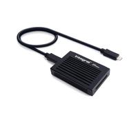 Integral CFexpress 2.0 Type B 20Gbps USB C Memory Card Reader Adapter with 60cm cable - USB 3.2 Gen 2x2 - For iPhone 15/16 Plus/Pro/Pro Max, MacBook Pro/Air M1/M2/M3/M4, iPad, PC, laptop, smartphone