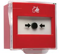 Integral cover for STI Resettable call points