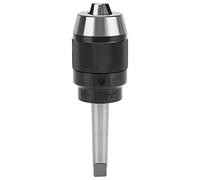 Integral Drill Chuck Keyless with Straight Shank, High Precision Lathe Drill Chuck for Milling Machine, 1-13mm Clamping Range, 40Cr Material with 0.08mm Accuracy