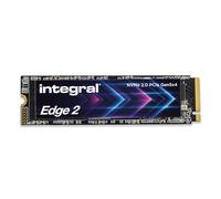 Integral EDGE 2 Gen 5 4TB PCIe 5.0 M.2 2280 NVMe SSD, Ultra-Fast 15,000 MB/s Read & 14,000 MB/s Write - Rapid Gaming, 4K/8K Video Editing, AI Creation, 3D Rendering & Enhanced Boot Times