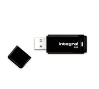 INTEGRAL - Black USB 2.0 Flash Drive, 8GB