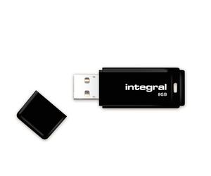 Integral Europe Neon USB Dongle 8 GB Black