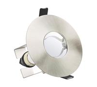Integral Evofire Fir GU10 Downlight Satin Nickel With Insulation Cover 70-100mm Hole Size