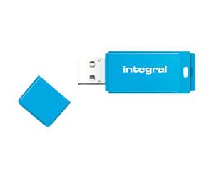 Integral Flash Drive 64 GB USB Type-A Pink, Blue, Yellow Pack of 3