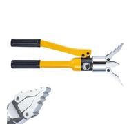 Integral Hydraulic Flange Spreader 8T, Flange Expander Stretching Pliers, Tip Opening Distance 30mm, Manual Flanges Splitter with Alloy Steel Chuck and Insulated Handle, for Maintenance