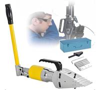 Integral Hydraulic Flange Spreader, Manual Flange Splitter Alloy Steel Pliers 10T, Top Clearance 6mm, Max Separation 81mm, Fast Oil Return for Pipeline Maintenance