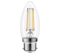 Integral ILCANDB22DE075 4.2w Filament LED Candle, dimmable, 4000K, B22, 470lm =40w