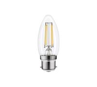 Integral ILCANDB22DE075 4.2w Filament LED Candle, dimmable, 4000K, B22, 470lm =40w