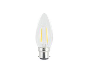 Integral ILCANDB22NC002 Omni Filament Candle Bulb B22 250Lm 2.0W 2700K Non-Dimmable 320 Beam Clear