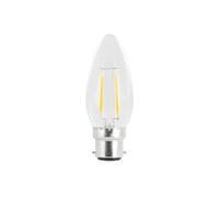 Integral ILCANDB22NE070 Omni Filament Candle Bulb B22 250Lm 2.0W 4000K Non-Dimmable 320 Beam Clear
