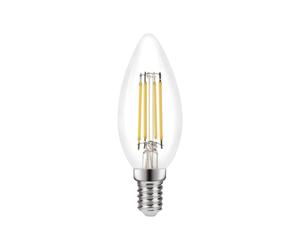 Integral ILCANDE14DE077 Omni Filament Candle Bulb E14 470Lm 4.2W 4000K Dimmable 320 Beam Clear Full Glass