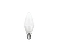 Integral LED Cool White Light Dimmable LED Bulb Frosted Candle Lamp (E14 Small Screw, 5.6 W, 5000 k, 520 lm) - White
