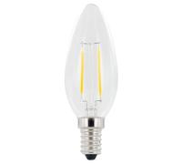 Integral ILCANDE14NE073 1.8w Filament LED Candle, Non Dimmable, 4000K, E14, 250lm =25w