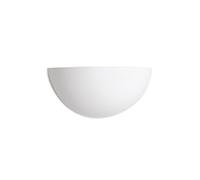 Integral ILDEC008 Indoor Decorative Paintable Gypsum Florina Wall Light IP20 For 1x E14 Max 40W White