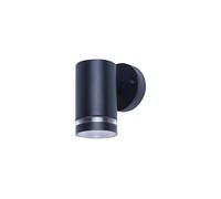 Integral ILDED039 Outdoor Stainless Steel Down GU10 IP65 Wall Light Black