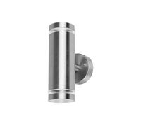 Integral ILDED041 Outdoor Stainless Steel Up And Down GU10 IP65 Wall Light Steel