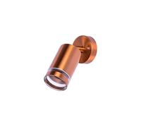 Integral ILDED055 Outdoor Stainless Steel Adjustable GU10 IP65 Wall Spotlight Copper