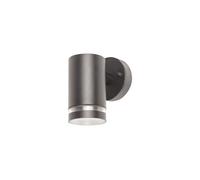 Integral ILDED059 Outdoor Stainless Steel Down GU10 IP65 Wall Light Anthracite Grey