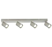 Integral ILDIA028 Siena 4 Spot Bar Light, Satin Nickel, GU10