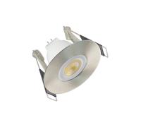 Integral ILDLFR45D038 EvoFire Mini Fire Rated Downlight 45mm Cutout IP65 Satin Nickel Round (No Lamp Holder)