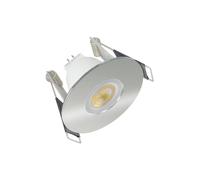Integral ILDLFR45D039 EvoFire Mini Fire Rated Downlight 45mm Cutout IP65 Polished Chrome Round (No Lamp Holder)