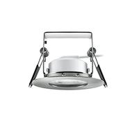 Integral ILDLFR70D024 Evofire+ LED Downlight, Chrome, 2700K, 3.8w, 85mm, Insulation Guard