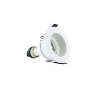 Integral ILDLFR70E001 Evofire Fire Rated Downlight 70mm Cutout IP65 White Recessed +GU10 Holder