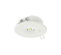 Integral ILEMDL069 Emergency Downlight 1W 150Lm 3Hr Non Maintained 75mm Cut Out Open Area and Corridor IP20 6000K Manual Test