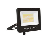 Integral ILFLC249 Super Slim 2 Floodlight IP67 7000Lm 70W Smart Tuya Dimmable Alexa Google Assistant CCT Tunable 3000-6500K 120° 100Lm/W Black