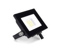 Integral ILFLE015 Compact Slim Floodlight 10W 1000Lm 4000K 120 Beam 100Lm/W IP65 IK08 Black