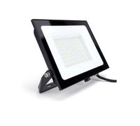 Integral ILFLE023 Compact Slim Floodlight 100W 10000Lm 4000K 120 Beam 100Lm/W IP65 IK08 Black