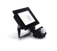Integral ILFLE031 Compact Slim Floodlight PIR 20W 2000Lm 3000K 120 Beam 100Lm/W IP65 IK08 Black