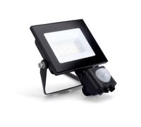 Integral ILFLE037 Compact Slim Floodlight PIR 10W 1000Lm 4000K 120 Beam 100Lm/W IP65 IK08 Black