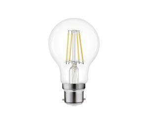Integral ILGLSB22DE139 Omni Filament GLS Bulb B22 806Lm 7.3W 4000K Dimmable 320 Beam Clear Full Glass