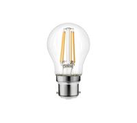 Integral ILGOLFB22DE071 Omni Filament Golf Ball Bulb B22 470Lm 3.4W 4000K Dimmable 320 Beam Clear Full Glass