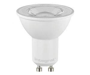 Integral ILGU10DG119 6w GU10 LED spot Bulb, 6500k, dimmable, 36° Beam, 640lm =75w
