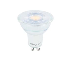 Integral ILGU10NC083 Glass GU10 Bulb 400Lm 3.6W 2700K Non-Dimmable 36 Beam