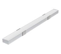 Integral ILPFS050 3m 16.2 x 8.57mm Aluminium Frosted Diffuser Surface Mount Profile with 2 Endcaps, 5 Mounting Brackets