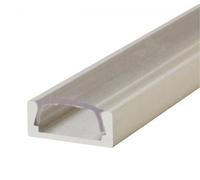 Integral ILPFS202 Profile for LED Tape, 15.2mm x 6mm 2m, Clear Diffuser, Surface-Mount